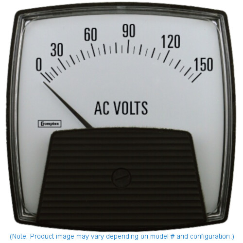 Crompton Instruments 362/363/364 Challenger Analog Panel Meters - AC Volt  Meters Ram Meter, Inc.