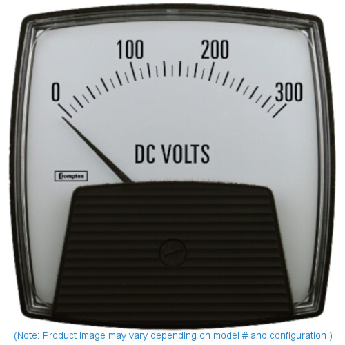 Crompton Instruments 012/013 Saxon Analog Panel Meters - DC Volt Meters Ram  Meter, Inc.