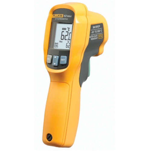 Fluke Electronics FLUKE-62 MAX Infrared Hand-Held Thermometer -22-932°F  (-30-500°C)