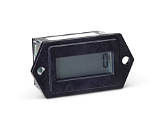 Trumeter 3400-0000 Electronic LCD Counter - AC/DC Counter 2-hole case 1/4” spade terminal non-reset