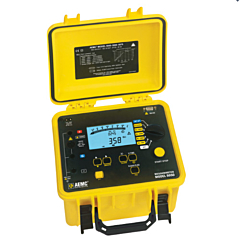AEMC Instruments 2130.20 - 5050 Digital/Analog Graphical Megohmmeter - 5000V w/Backlight, Alarm, Timer & Auto DAR/PI/DD