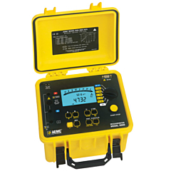 AEMC Instruments 2130.21 - 5060 Digital/Analog Megohmmeter - 5000V w/Backlight, Alarm, Timer, Auto DAR/PI/DD & Software