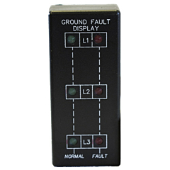 ATC Diversified GFD-100 3-Phase Ground Fault Display - Vertical Mount