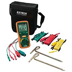 Extech Instruments 382252 Earth Ground Resistance Tester Kit - 20Ohm/200Ohm/2000Ohm
