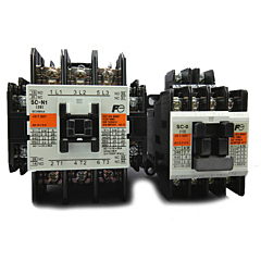 Fuji Electric 4NC0F0 Series AC Contactors - 13A, Non-Reversing w/ACV Coil