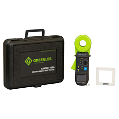 Greenlee CMGRT-100A Clamp-on Ground Resistance Tester - 1500  Ohm w/Memory