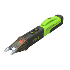 Greenlee TR13 Dual-Tip Non-Contact Voltage Detector - 50-1000 ACV w/Audible & Visual Alert & Flashlight