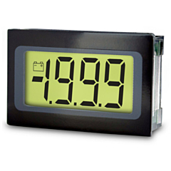 Lascar Electronics SP 200 Digital Panel Meter - DCV Input w/3.5-Digit Low Profile LCD Display & DCV Power (12-pin)