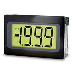 Lascar Electronics SP 400 Digital Panel Meter - DCV Input w/3.5-Digit Low Profile LCD Display & DCV Power (9-pin)