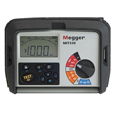 Megger MIT330-EN - Insulation & Continuity Tester - 250V, 500V, 1000V