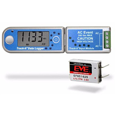 Monarch Instruments 5396-0712 Track-It AC Event Data Logger w/Display & Long Life Battery
