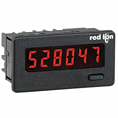 Red Lion Controls CUB4L020 6-Digit Digital Counter w/Red Backlit LED Display