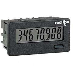 Red Lion Controls CUB4L800 8-Digit Digital Counter w/Non-Backlit LCD Display