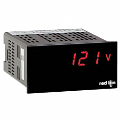 Red Lion Controls PAXLHV00 PAX LITE AC Voltage Meter 0-600 w/Red LED Display & ACV Power