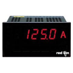 Red Lion Controls PAXLID00 PAX Lite DC Current Meter - 199.9 DCuA/199.9 DCmV - 1.999 DCA w/Red LED Display & ACV Power