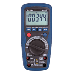 Reed Instruments R5010 Digital Multimeter - 10 AC/DCA, 1000 AC/DCV True-RMS & Waterproof
