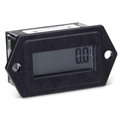 Trumeter 3410-0000 Elapsed Time Meter - 8-Digit, 20-300 ACV/10-300 DCV, Non-Resettable, Hours