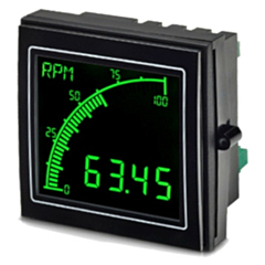 Trumeter APM-RATE Advanced Panel Meter Rate Meter For Rate/Speed/Flow Applications