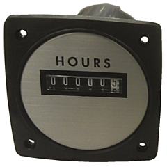 Weschler Instruments 240611ABAD - Elapsed Time Meter - 2.5", 6-Digit, 240V, Non-resettable - Hours