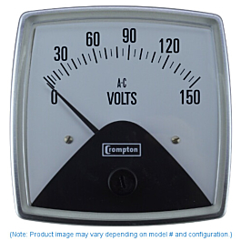 Crompton Instruments 362/363/364 Challenger Analog Panel Meters - AC Volt  Meters Ram Meter, Inc.