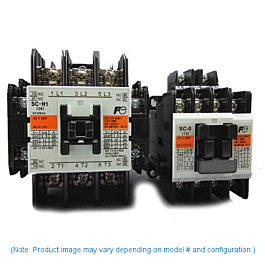 Fuji Electric 4NC0A0 Series AC Contactors 11A Non-Reversing w/ACV